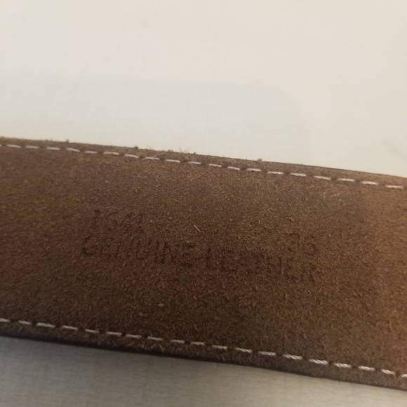 American Bald Eagle Genuine Leather Belt - Picture 7 of 7